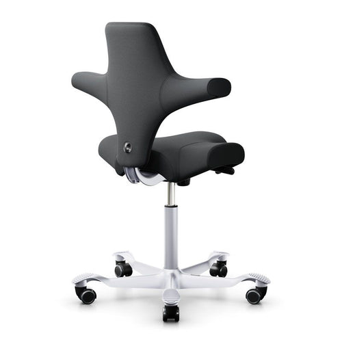 HAG Capisco 8106 Chair - Select Dark Grey Wool