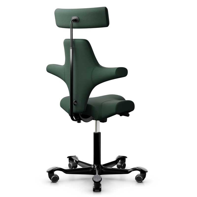 HAG Capisco 8107 Saddle Chair, Dark Green Wool