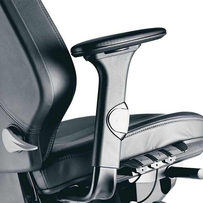RH Logic 300 Office Chair - Black Select Wool