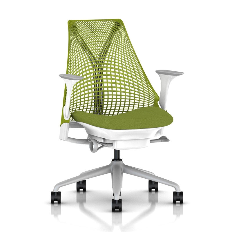 Herman Miller Sayl Desk Chair - Green Backrest & Seat